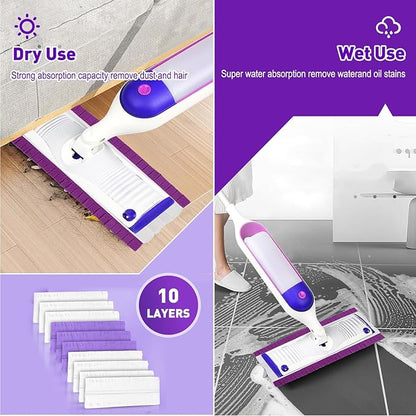 30 Count Power Mop Pads Refills for Swiffer PowerMop Multi-Surface Mopping Pad Disposable Replacement Mop Refill Pads Compatible with Swiffer PowerMop,Safe on All Finished Floors.