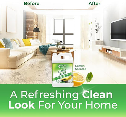 Lemon Fresh All Purpose Cleaner - Multi-Surface & Floor Cleaner - Removes Soil, Dirt & Grease - Wet Gloss Finish - pH-Neutral & Ammonia Free (128oz Gallon)