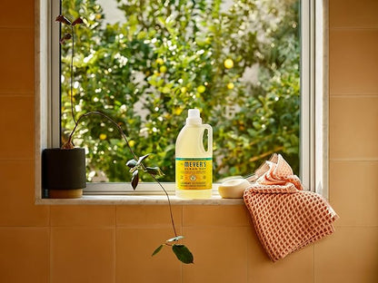 MRS. MEYER'S CLEAN DAY Liquid Fabric Softener, Infused with Essential Oils, Paraben Free, Honeysuckle, 32 oz (32 Loads)