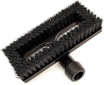 SPARTA 3638831EC03 Polyester Rectangle Scrub Brush, Floor Brush, Cleaning Brush With Swivel Head For Cleaning, 8 Inches, Black