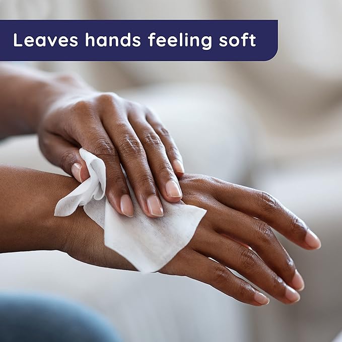 Wet Ones Sensitive Skin Hands and Face Wipes, 20 Count Travel Pack (Pack of 10)