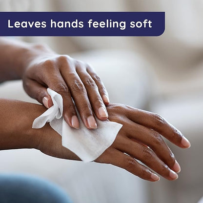Wet Ones Sensitive Skin Hands and Face Wipes, 20 Count Travel Pack (Pack of 10)