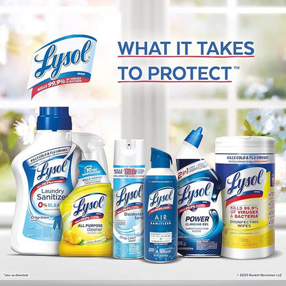 Lysol Fabric Disinfectant Spray, Sanitizing and Antibacterial Spray, For Disinfecting and Deodorizing Soft Furnishings, Lavender Fields 15 Fl. Oz (Pack of 3)