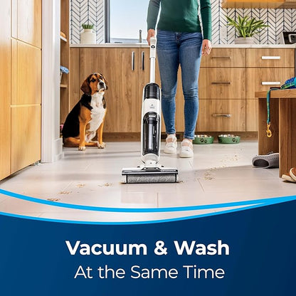 Bissell TurboClean Cordless Hard Floor Cleaner Mop and Lightweight Wet/Dry Vacuum, 3548