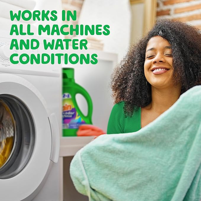 Gain + Odor Defense Liquid Laundry Detergent, Super Fresh Blast Scent, 113 Oz, 78 Loads, HE Compatible