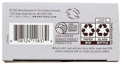 MRS MEYER'S Lavender Multi Surface Cleaner Refill, 4 FZ