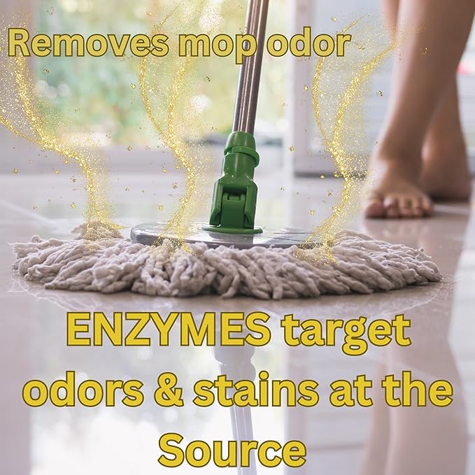 Pet Floor Cleaner – Enzyme-Powered Degreaser for Urine, Odor & Grime | Safe for Tile, Vinyl, Grout & Hardwood | Residue-Free & Pet Safe