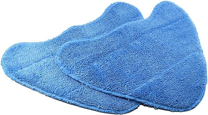 HQRP 2-Pack Microfiber Steam Mop Pads Replacement for Hoover Part WH01000 Compatible with Hoover WH20200 WH20201 Steam Mops, WH20300 Canister Steam Cleaner Steamer