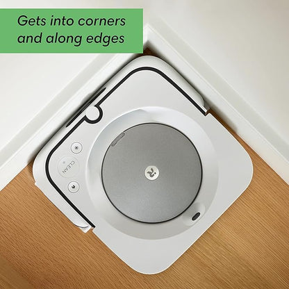 iRobot Braava Jet M6 (6110) Ultimate Robot Mop and m Series Washable Wet Mopping Pads, (2-Pack)