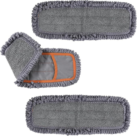Twisted Microfiber Mop Replacement Mop Pads (Fit CLEANHOME Dust Mop : B0CYGYR9HR)