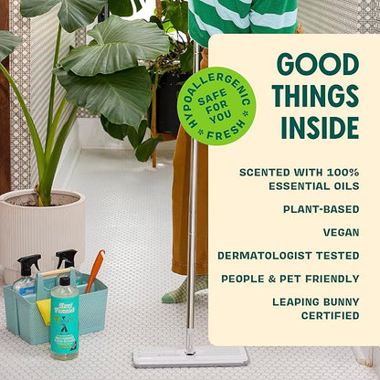 Aunt Fannie's Multi-Surface Vinegar Cleaning Kit: All Purpose Spray, Cleaning Wipes, and Floor Cleaner (Eucalyptus, Cleaning Bundle)