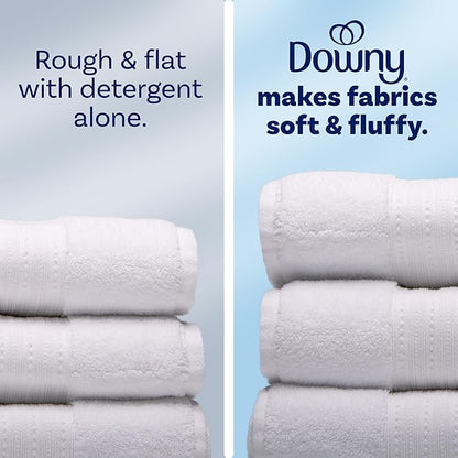 Downy Fabric Softener Liquid, Cool Cotton Scent, 140 fl oz, 190 Loads, Downy Fabric Softener, Liquid Fabric Softener