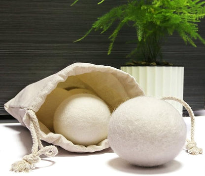 100% New Zealand Wool Dryer Balls XL Size – 12 Pack, Organic & Chemical-Free Fabric Softener, Baby Safe & Hypoallergenic, Reduces Static, Wrinkles & Drying Time, Reusable for 1000+ Loads