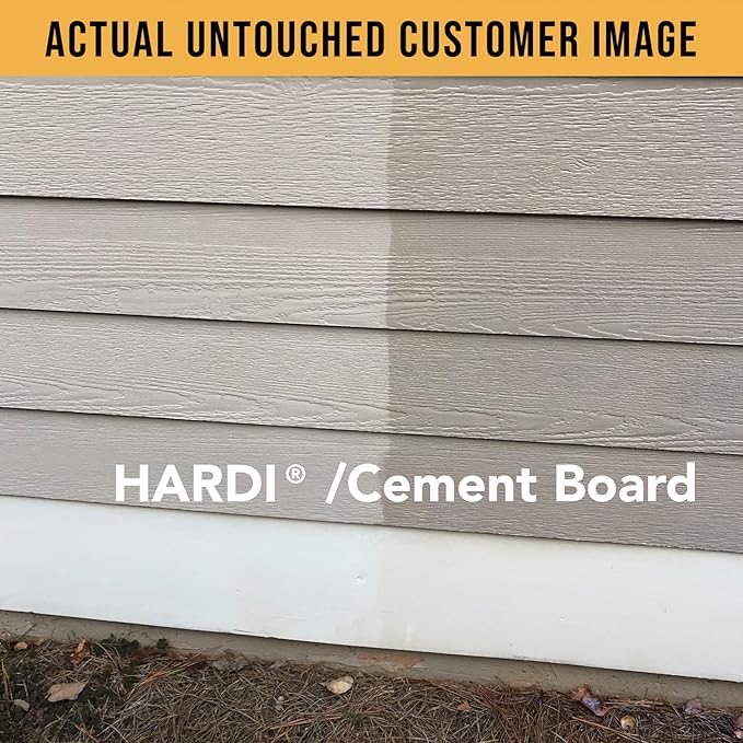 Renu Universal House Wash-Incredible Coverage Of 2000+ SF | Removes Stains, Oxidation & More | Ideal For Vinyl Siding, Decks, Fences, Pavers & Outdoor Fabrics | Surfaces Stay Clean for up to 3 Yrs.