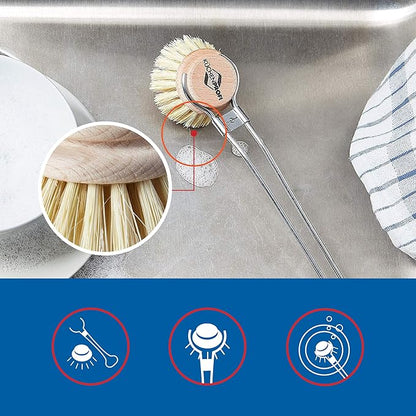 2-Pack Replacement Brush Refill for Classic Dish Washing Brush