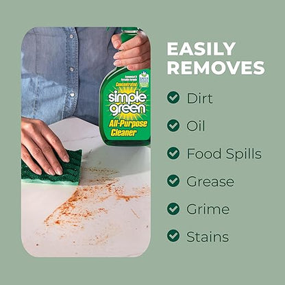 Simple Green AllPurpose Cleaner Spray and Refill, Green, 3 Piece Set, Original, 1 Count