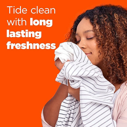 Tide Plus Febreze Freshness HE Turbo Clean Liquid Laundry Detergent, Botanical Rain Scent, 84 fl oz, 59 loads (Pack of 3)