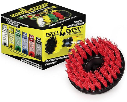 Outdoor Cleaning Supplies - Concrete Scrubbing Brush - Deck Scrubber - Headstone Restoration - Statue Cleaning Tools - Wood Floor Scrubber - Gutter Brush - House Siding Cleaner - Clean Garage