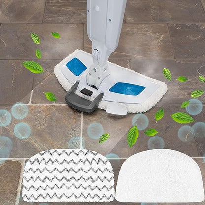 6 Pack Washable Steam Mop Pads Replacement for Bissell Powerfresh 1940 Series, 1544A, 2075A, 1440, 1940W, 19404, 1806, 1940A, 5938, 19408, 1940Q