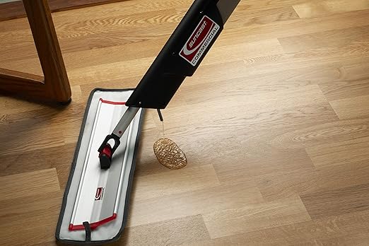 Suncast 58" Fluid Mopping System with 16" Rocker Frame, Bucket-Less Design for Easy and Efficient Cleaning, Ideal for Commercial and Residential Use, Made in The USA