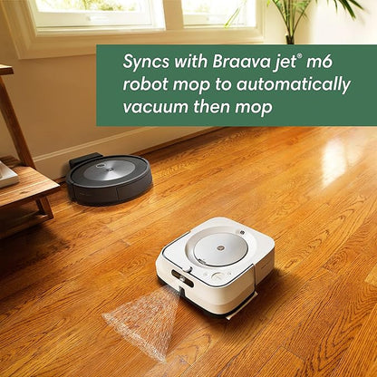 iRobot Braava Jet M6 (6110) Ultimate Robot Mop and m Series Washable Wet Mopping Pads, (2-Pack)