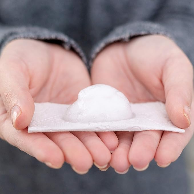 Refresh Liquid Wipe: Toilet Paper Foam. Eco-Friendly Wet Wipe Alternative with Witch Hazel and Aloe. Plumbing and Septic Safe. 250ml/50ml (10.14 Fl Oz Total) Combo Pack