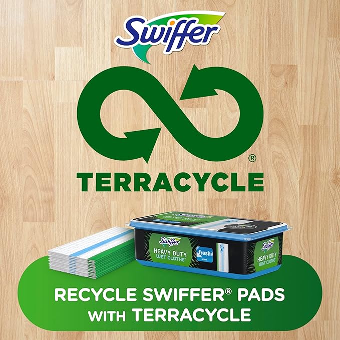 Swiffer Sweeper Heavy Duty Wet Mopping Cloths Multi Surface Refills, Open Window Fresh, 20Count (Pack of 2)