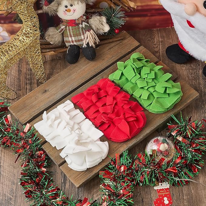 Zubebe 12 Pcs Heavy Duty Duster Refill Reusable Fleece Duster Refills Multi Surface Washable Cleaning Pads for Home, Blinds, Fans, Corners, Furniture (Red,White,Green)