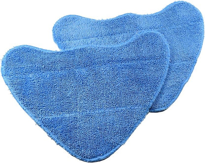 HQRP 2-Pack Microfiber Steam Mop Pads Replacement for Hoover Part WH01000 Compatible with Hoover WH20200 WH20201 Steam Mops, WH20300 Canister Steam Cleaner Steamer