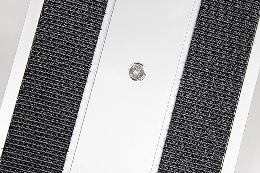 Flat Mop Plate Frame for Microfiber Pads, Commercial-Grade Aluminum with 360° Swivel, Hook and Loop Fastening, Lightweight and Durable, Gray, Frame Only, 24 Inches