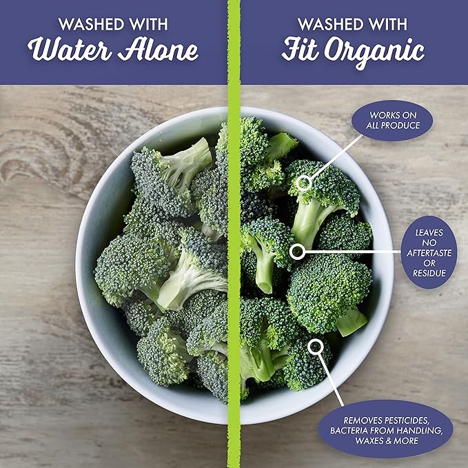 Fit Organic Produce Wash Soaker Org