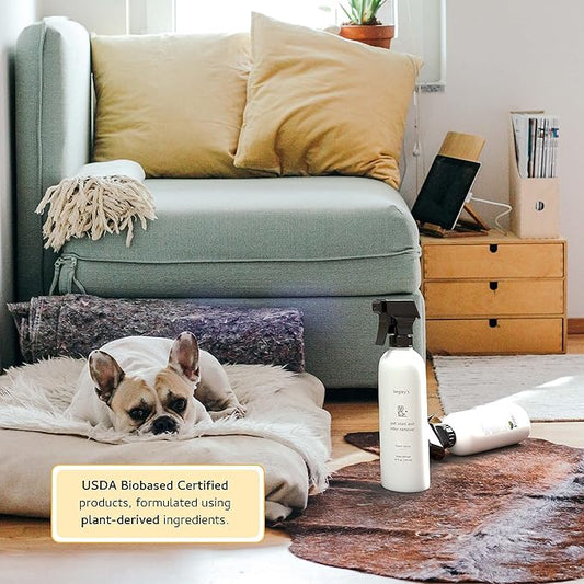 Begley's Pet Stain and Odor Remover - Pet Odor Eliminator for Home - Pet Urine Enzyme Cleaner - Pet Carpet Cleaner for Pets - Enzymatic Cleaner for Dog Urine, Cat Pee, Feces - 24 Ounce, 2 Pack
