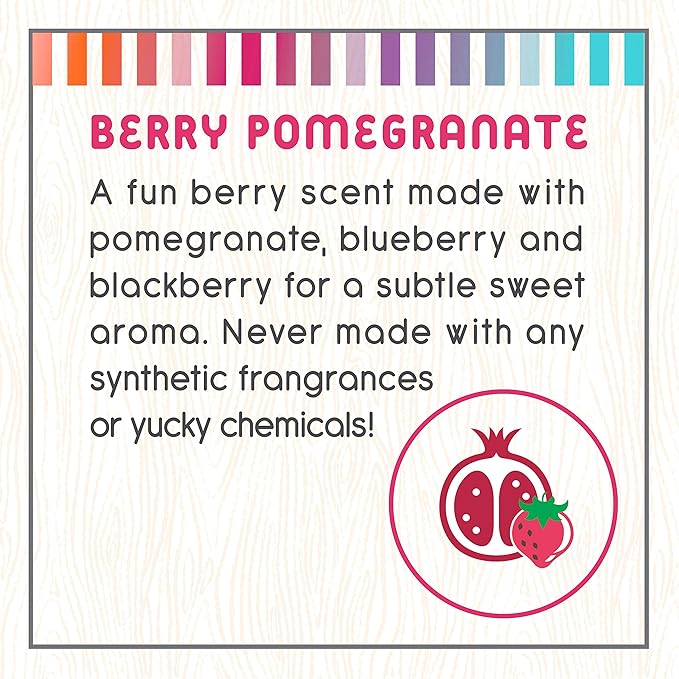 Little Twig 2-in-1 Baby Wash, Hypoallergenic Body Wash with Organic Ingredients, Baby Bath Essentials, Berry Pomegranate, 17 fl. oz. (Pack of 2)