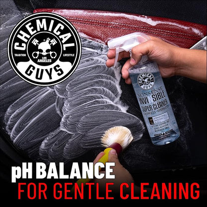 Chemical Guys SPI_993_16 Nonsense Colorless & Odorless All Surface Super Cleaner (For Vinyl, Rubber, Plastic, Carpet) Safe for Home, Garage, Cars, Trucks, SUVs, RVs & More, 16 fl oz, Unscented
