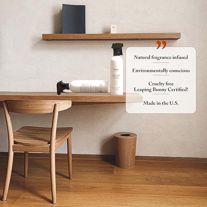 Bayes High-Performance Furniture, Cabinet Cleaner and Polish - Cleans, Conditions, and Preserves Fine Wood Furniture and Cabinetry - 16 oz