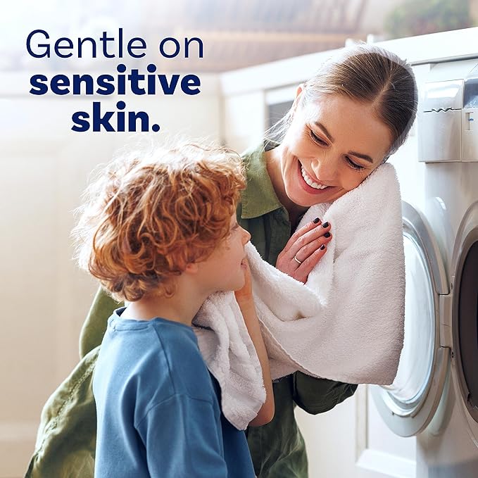 Downy Rinse & Refresh Free & Gentle Laundry Odor Remover and Fabric Softener, Fragrance Free, 48 fl oz, No Dyes or Heavy Perfumes