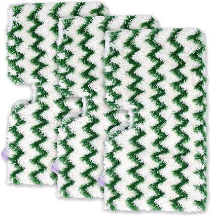 3 Pack Replacement Washable Microfiber Mop Pads Compatible with Shark Steam Pocket Mops S3500 Series S3501 S3601 S3550 S3901 S3801 SE450 S3801CO S3601D, Green, Washable & Reusable …