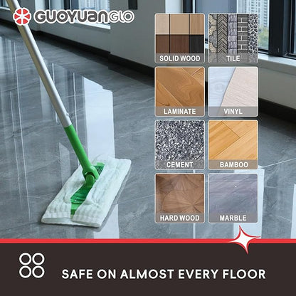 Sweeper Dry Mop Refills Compatible with Most of Flat Mop Disposable Dusting Cloths for Floor Mopping and Cleaning,11.81x8.66inch,60Counts