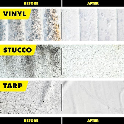 STAR BRITE Mold & Mildew Stain Remover + Cleaner – Removes Stains on Contact - 1 GAL (085600N)