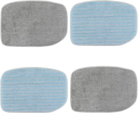 GreeSuit MC1375/MC1385 Microfiber Steam Mop Pads: Compatible with McCulloch MC1375, MC1385 Steam Cleaners, Replaces Mop Pad Model: A1375-100/101 (4 Pack)