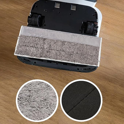 6 Pack Washable Dry Mopping Pads Replacement Compatible for IRobot Braava Jet M6 (6110) (6112) Reusable Robot Mop Microfiber Sweeping Pads