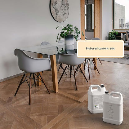 Begley's Hardwood Floor Cleaner Spray - Hard Wood Floor Cleaner for Mopping - Citrus Scent Hardwood Cleaner - 24oz & 64oz Refill Set