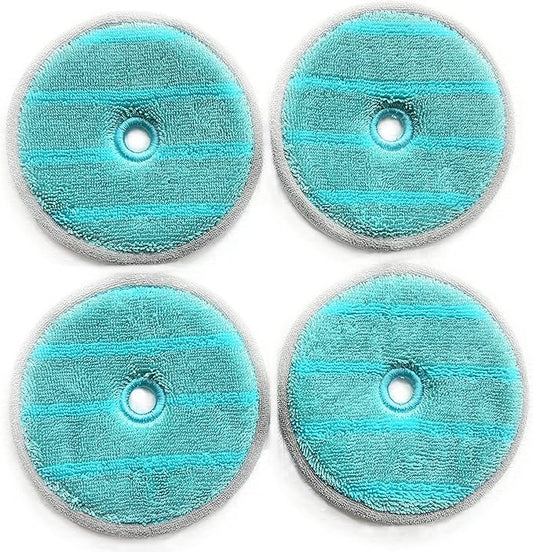 4 Pack Replacement Dry Pads for Samsung Jet Stick Spinning Sweeper Jet 90/75/70/BESPOKE Cordless Vacuum Cleaners_Blue