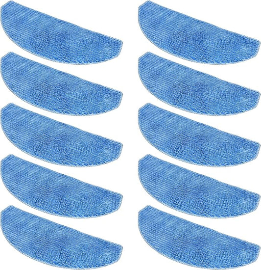 Tikom Replacement Mopping Clothes for G8000 Max Vacuum Cleaner, 10 Pcs
