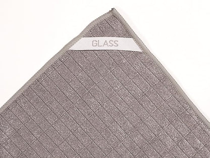 KAF Home Pantry Multipurpose Microfiber Textured Cleaning Cloth 4-Pack, 15 x 18-Inch, (1 Utility Cloth, 1 Stainless Steel Cloth, 1 Glass Cloth, 1 Wood Cloth)